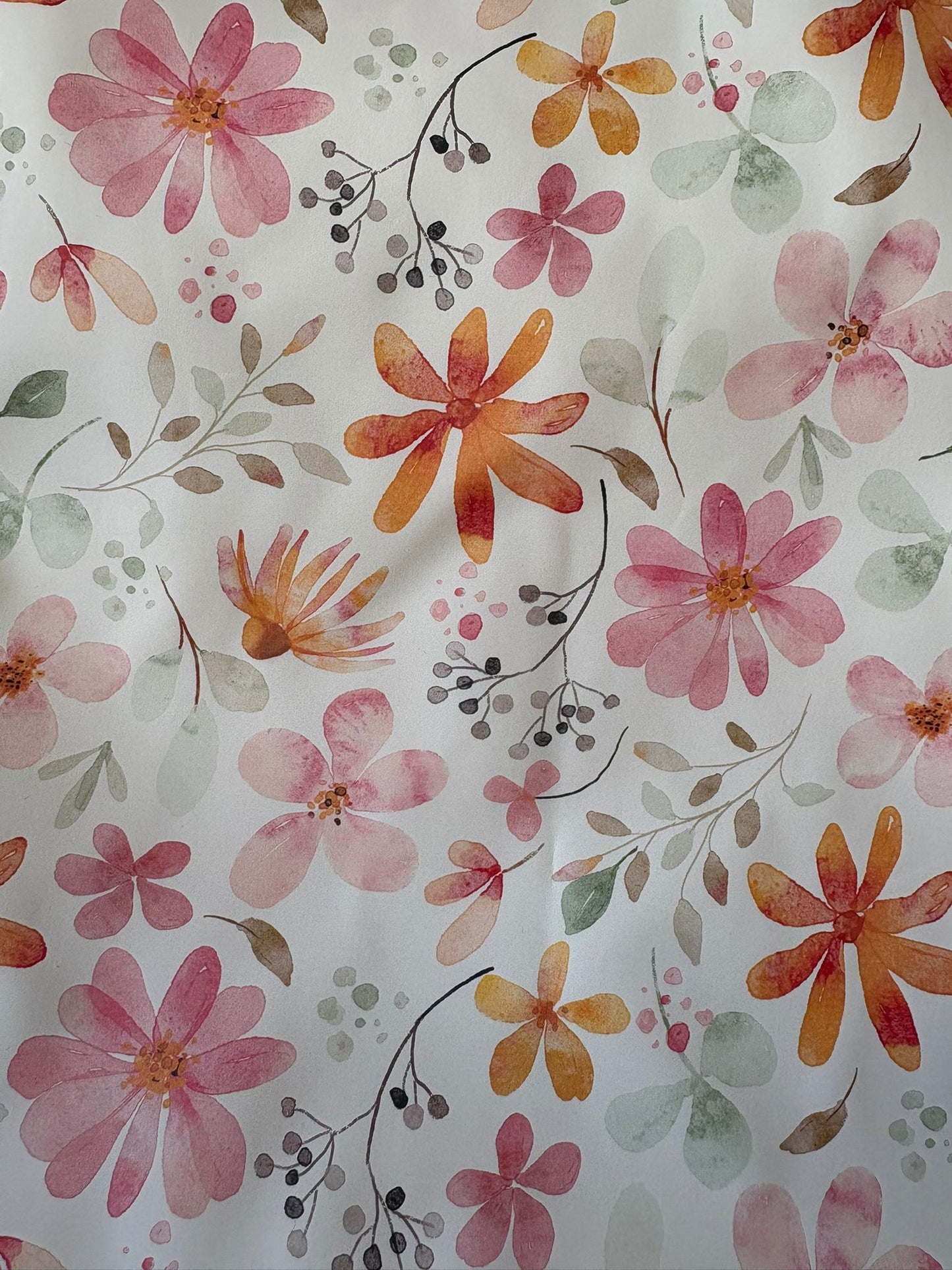 Snood imperméable - fleurs