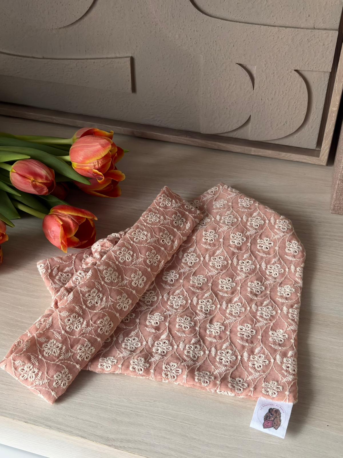 Bandeau broderie anglaise