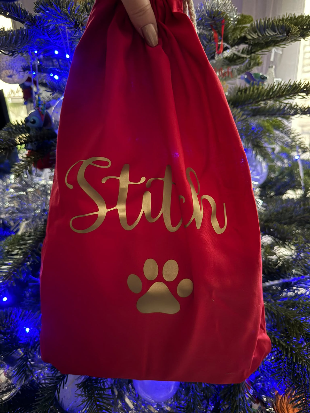 Hotte de Noël personnalisable