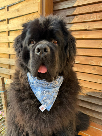 Bandana en coton - fleurs