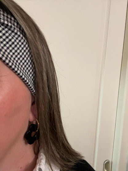 Bandeau Tartan & Pied de poule