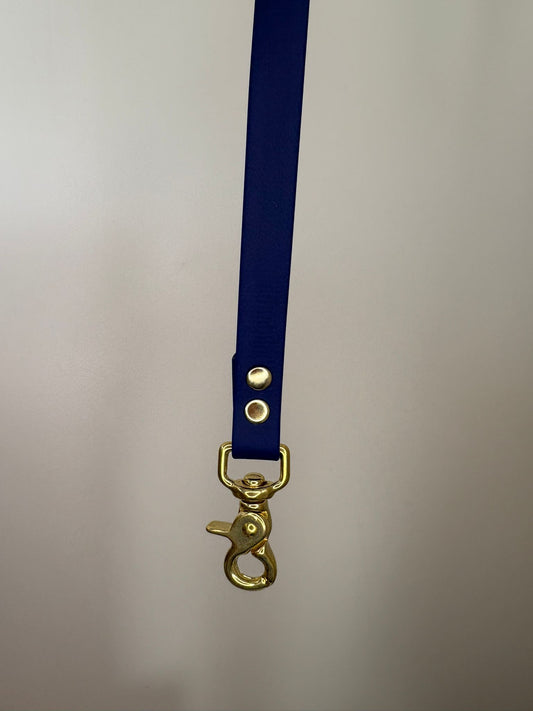 Laisse en biothane - Bleu nuit