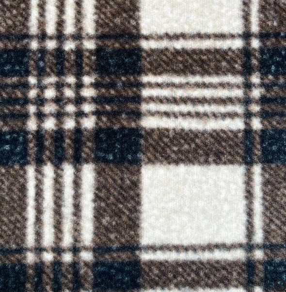 Pull en bouclette à motifs