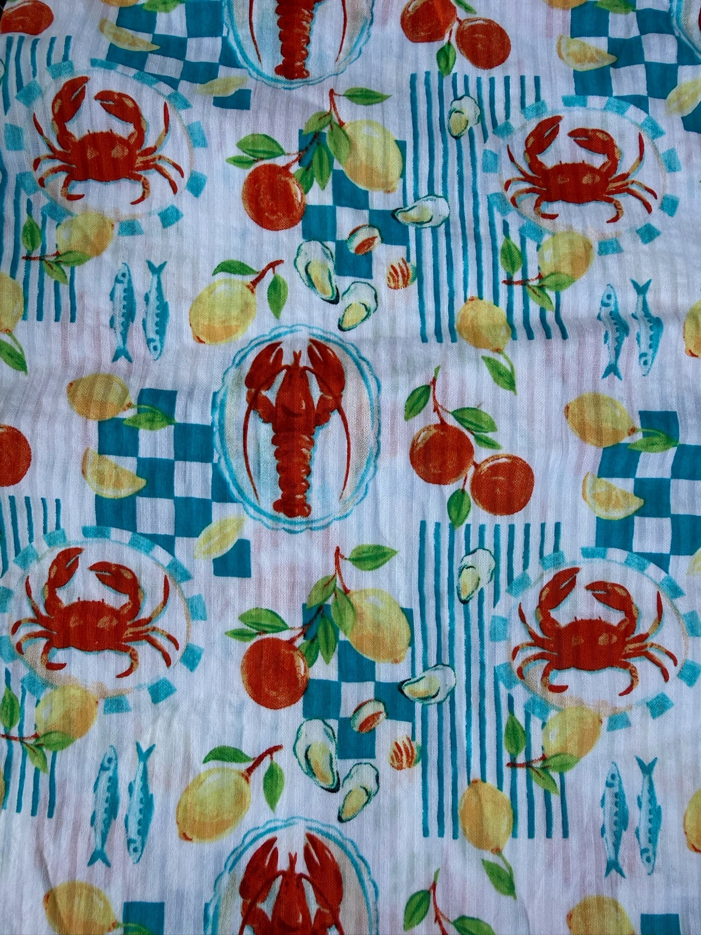 Snood en double gaze de coton - été