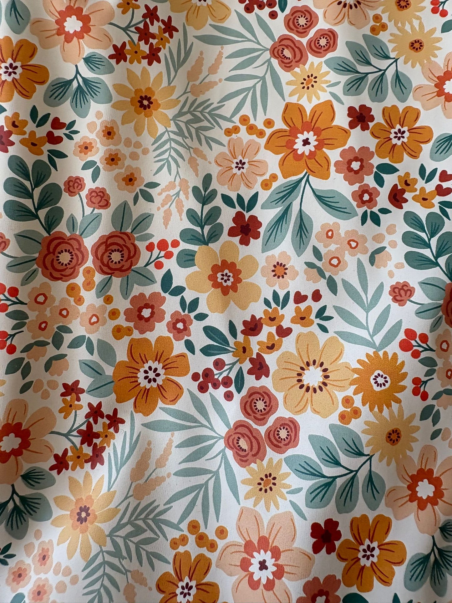 Snood imperméable - fleurs