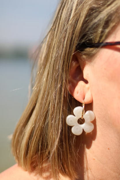 Boucles d'oreilles intercheangeables