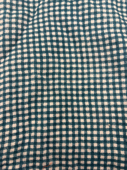 Snood en double gaze de coton - vichy