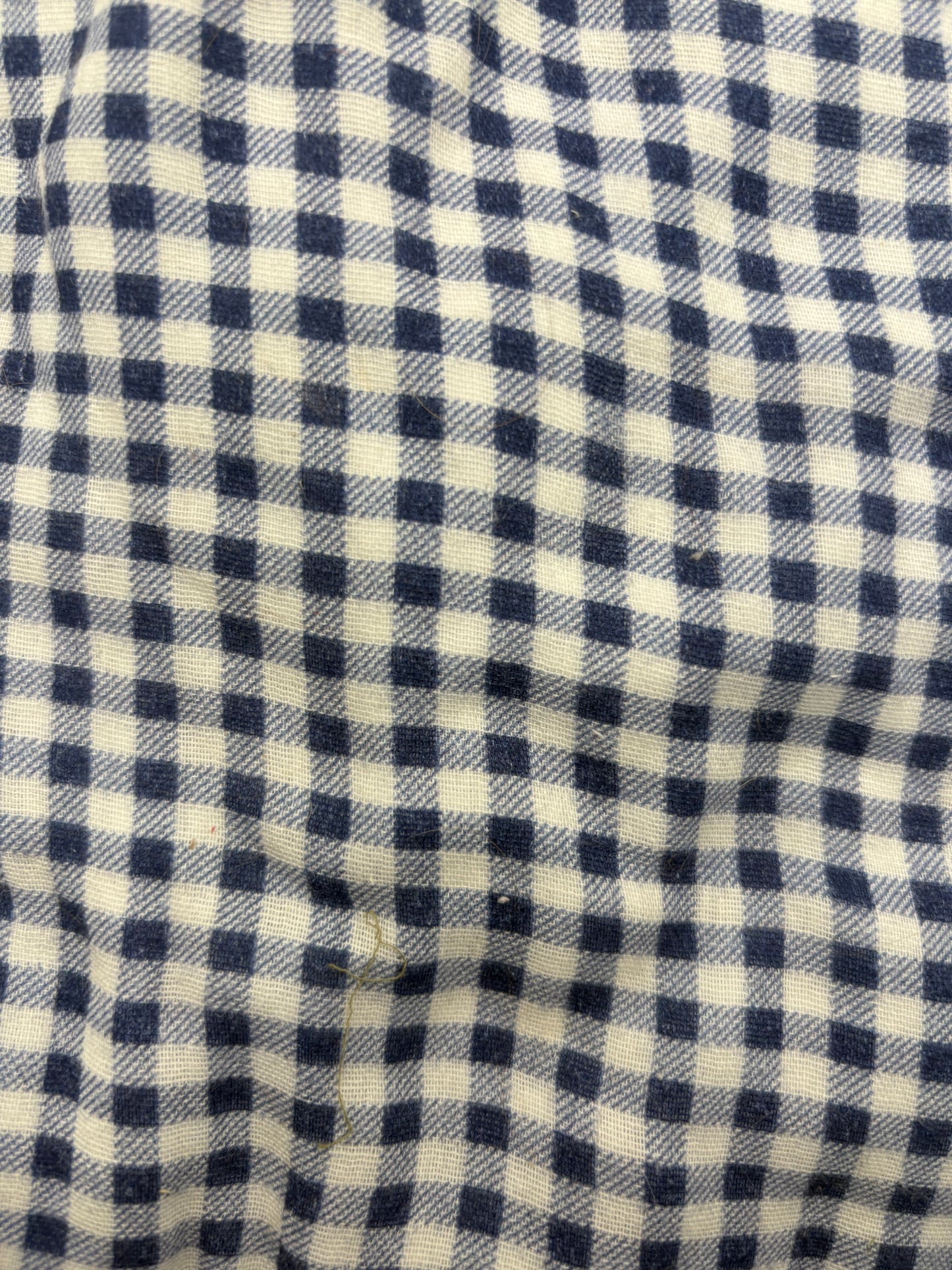 Snood en double gaze de coton - vichy