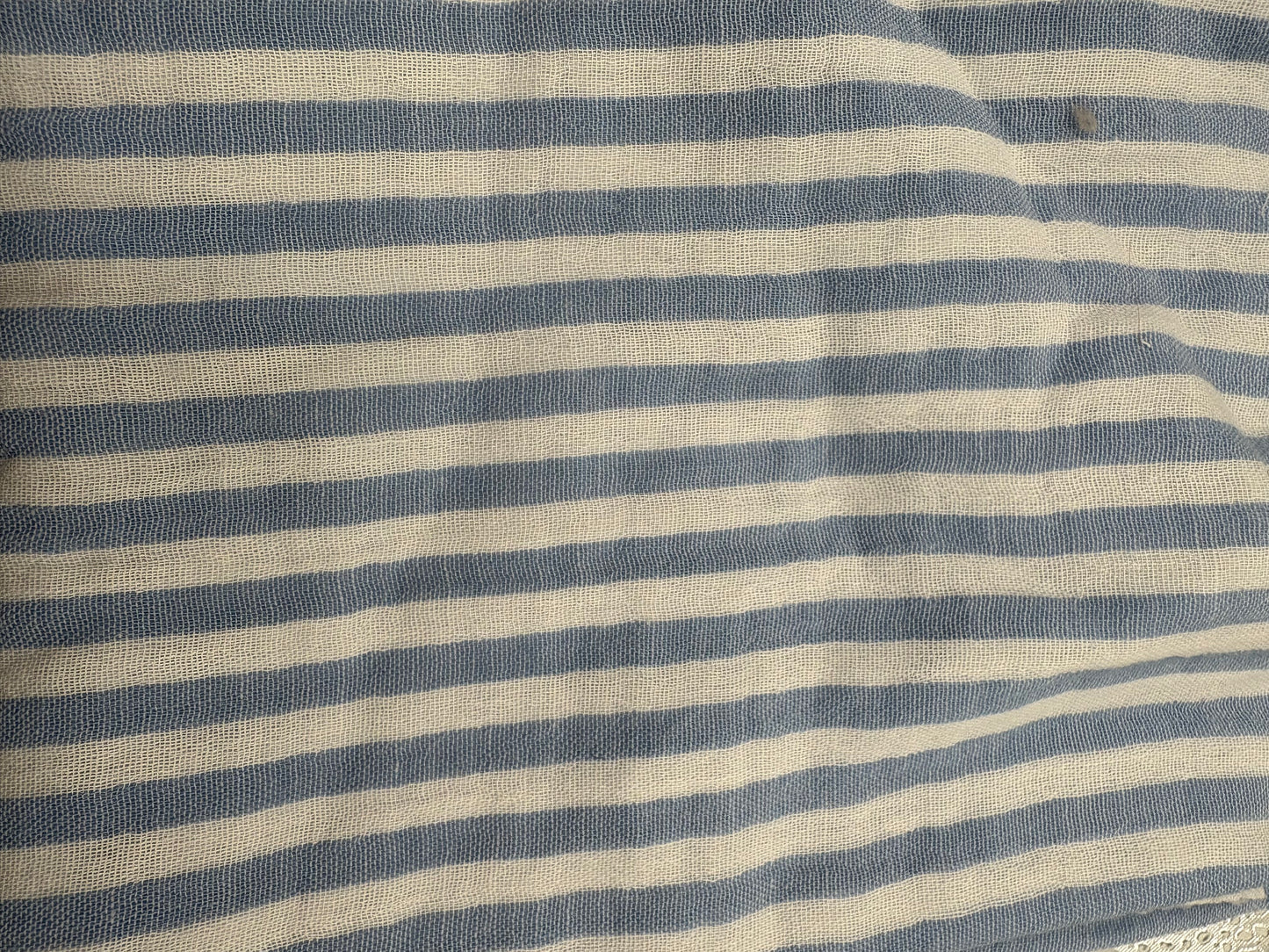 Snood en double gaze de coton - rayures