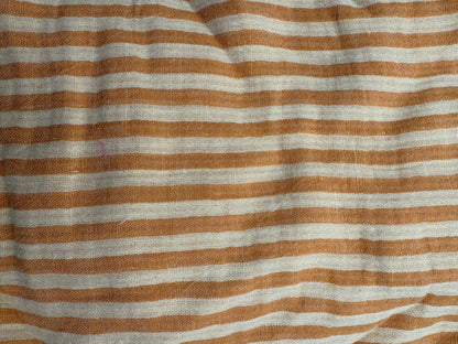 Snood en double gaze de coton - rayures