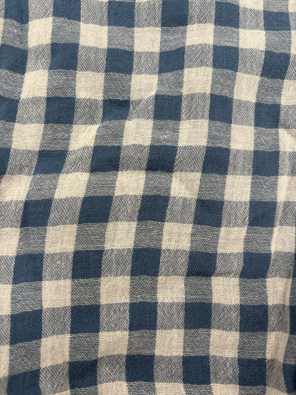 Snood en double gaze de coton - vichy