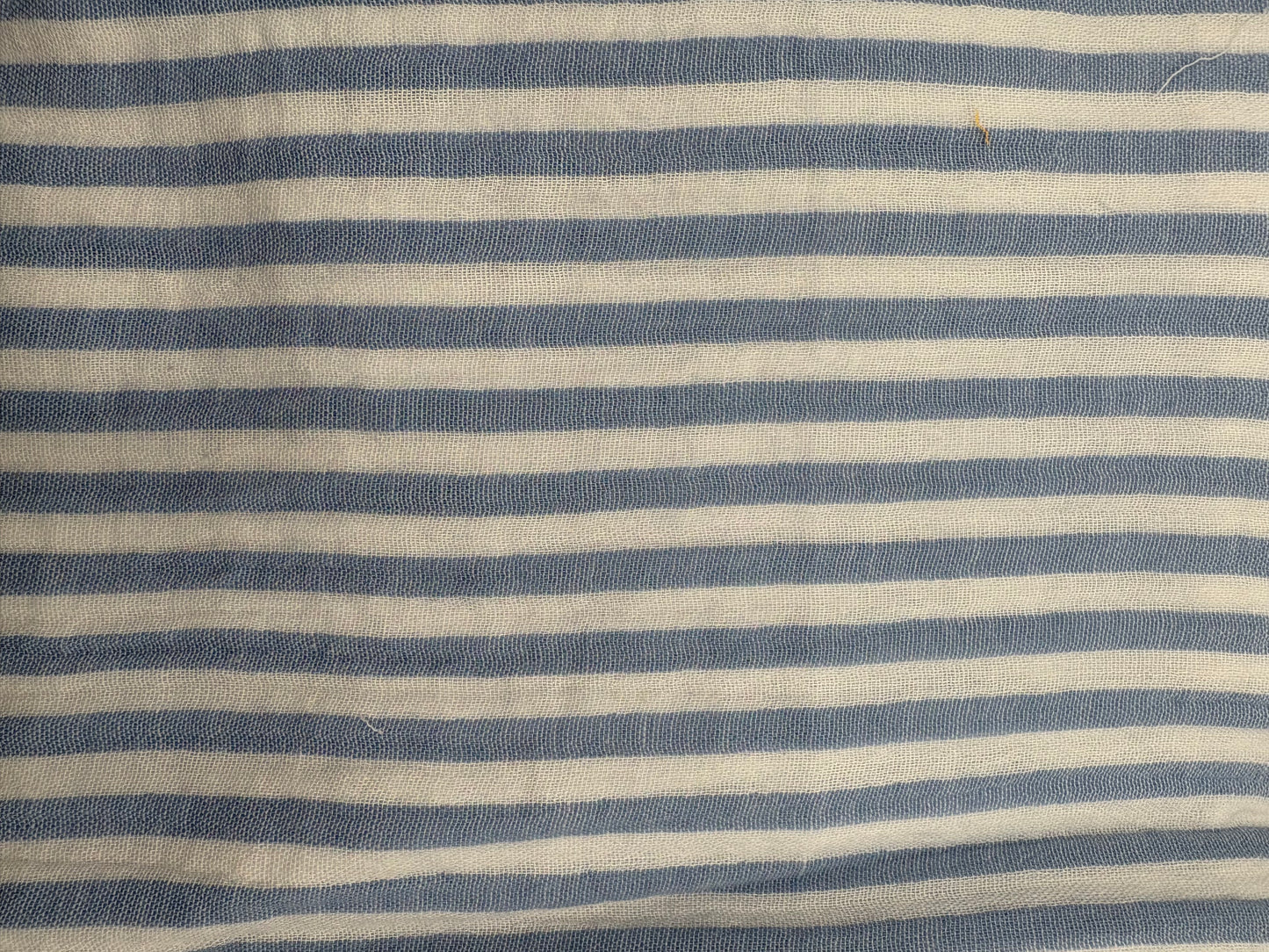 Snood en double gaze de coton - rayures