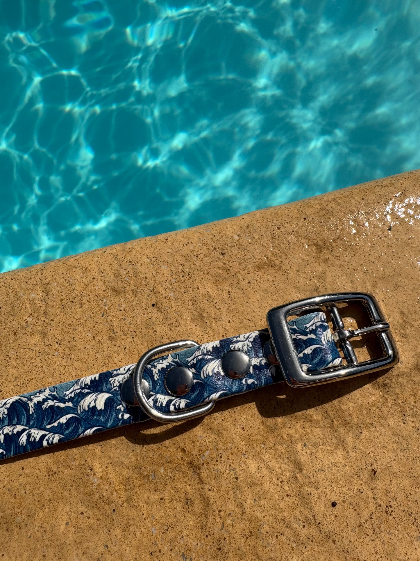 Collier en biothane - motifs été