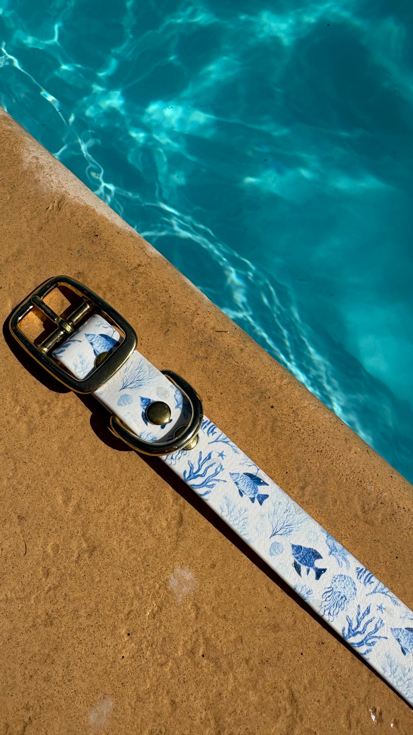 Collier en biothane - motifs été