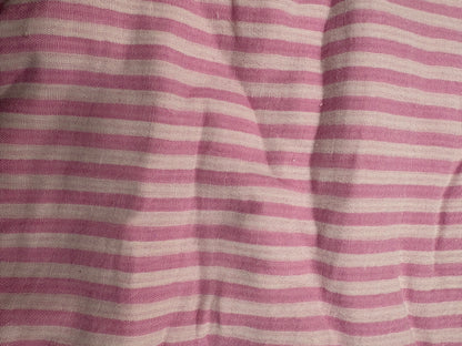 Snood en double gaze de coton - rayures
