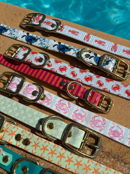 Collier en biothane - motifs été