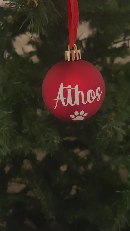 Boule de Noël personnalisable