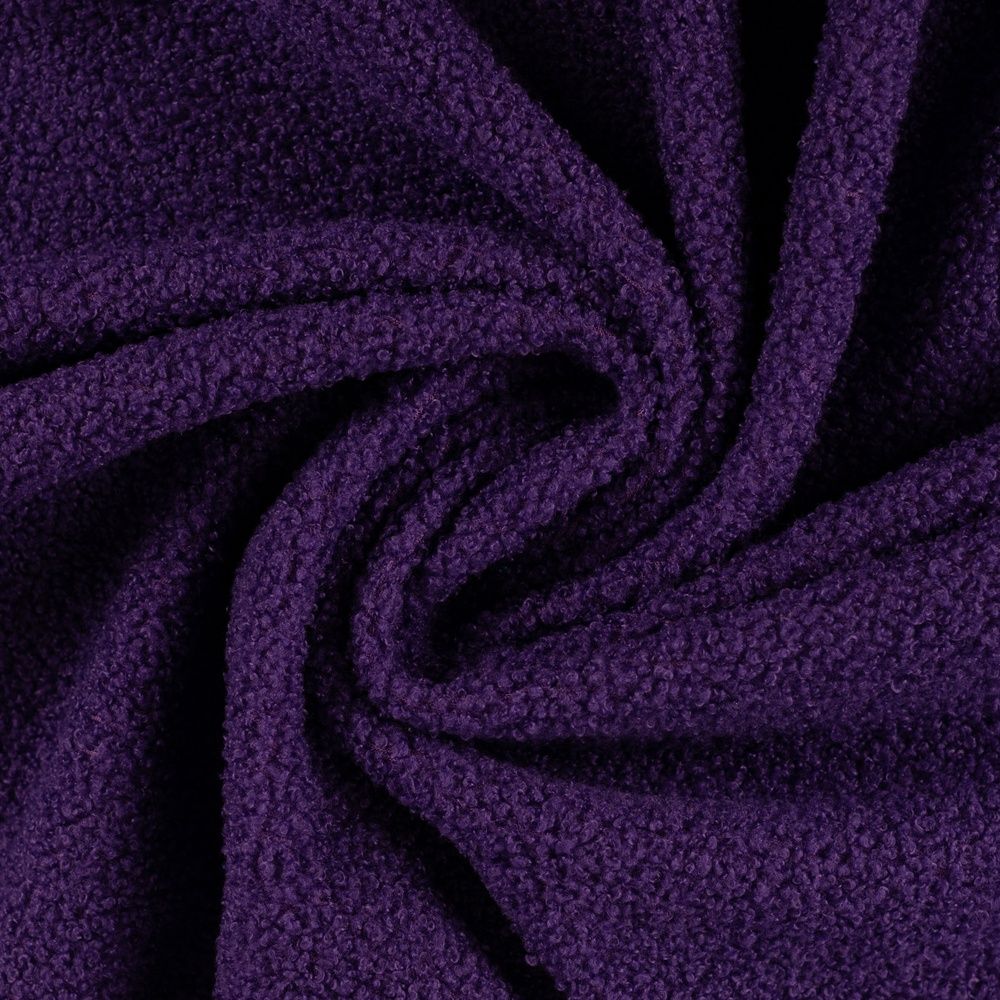 Pull en bouclette uni