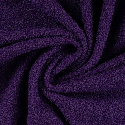 Pull en bouclette uni