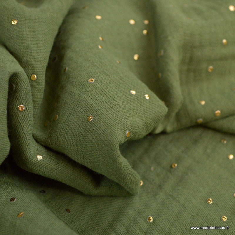 Snood en double gaze de coton - automne