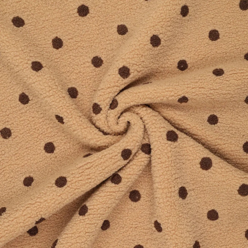 Pull en bouclette à motifs