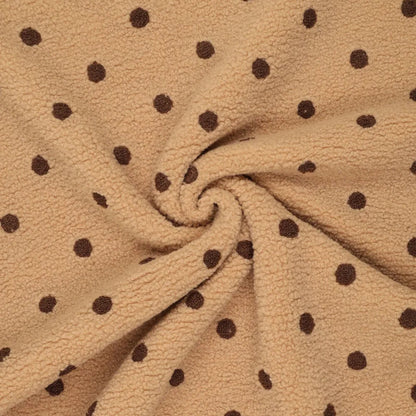 Pull en bouclette à motifs