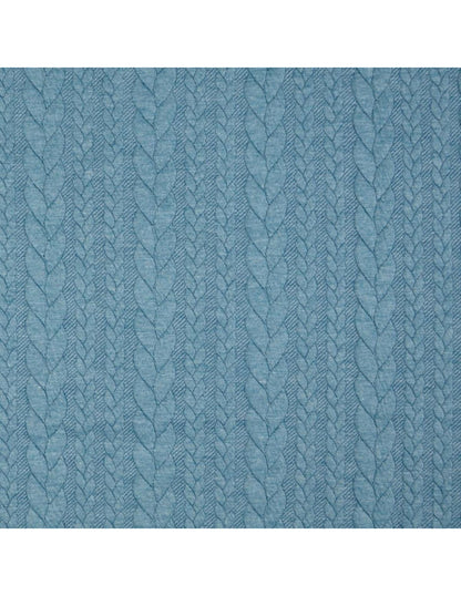 Pull en tissu sweat torsadé