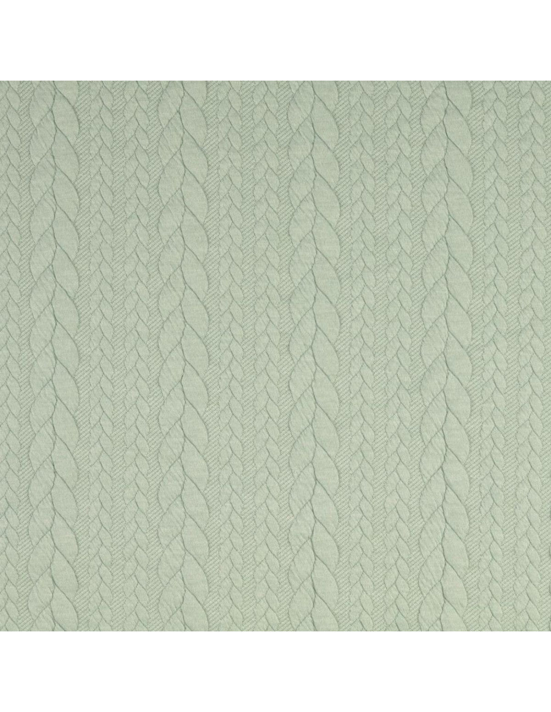 Pull en tissu sweat torsadé