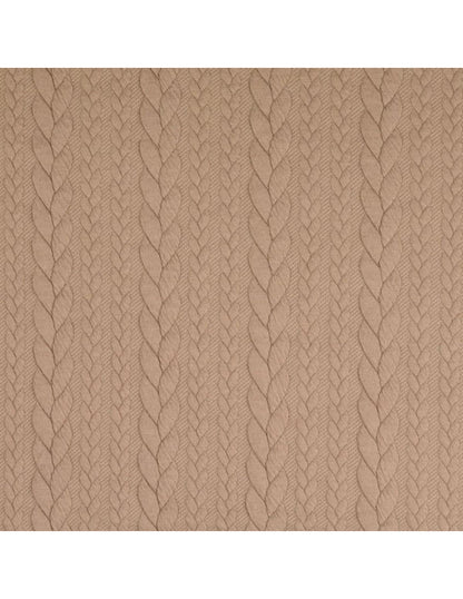 Pull en tissu sweat torsadé