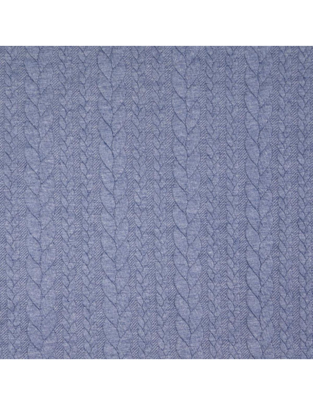 Pull en tissu sweat torsadé