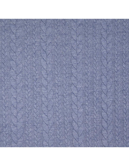 Pull en tissu sweat torsadé