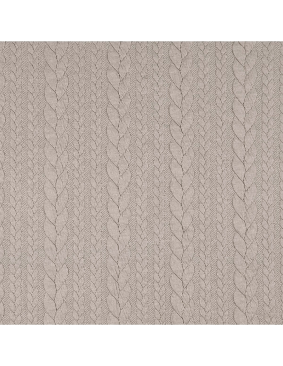 Pull en tissu sweat torsadé