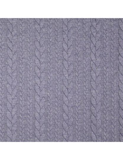 Pull en tissu sweat torsadé