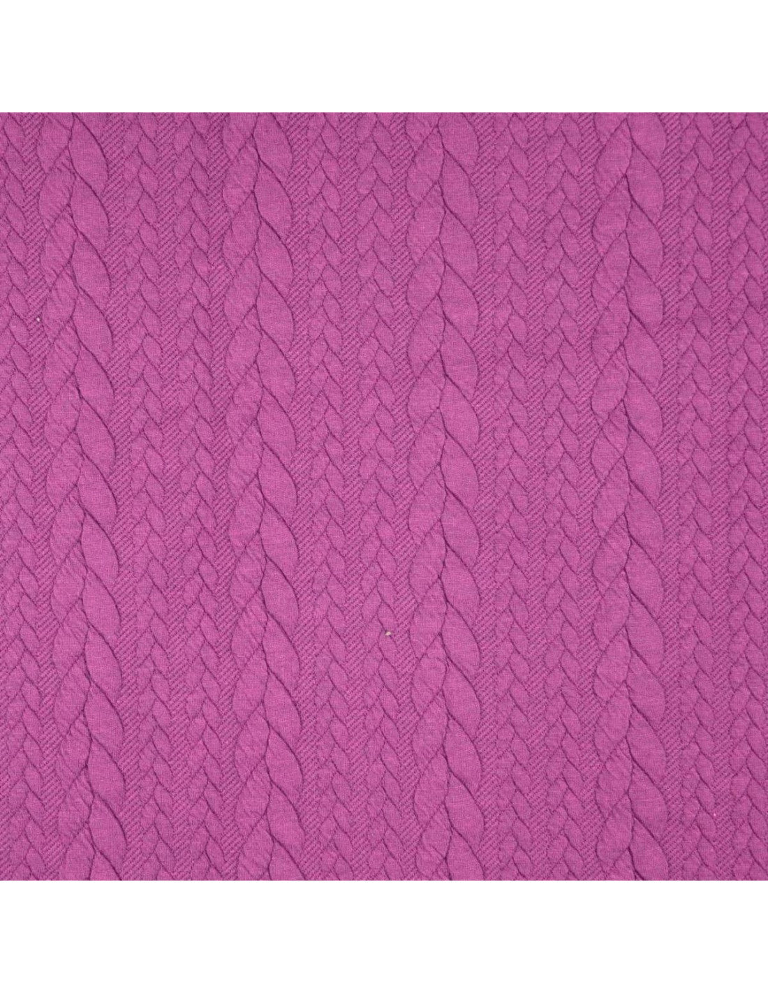 Pull en tissu sweat torsadé