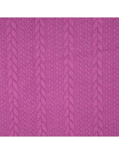 Pull en tissu sweat torsadé