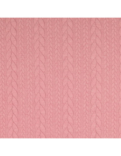 Pull en tissu sweat torsadé