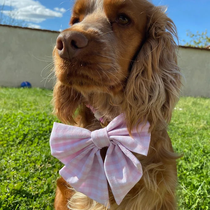 Noeud papillon en coton - vichy